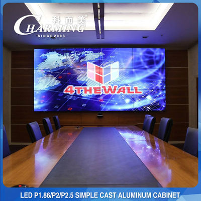 ROSH 200W LED Video Display Panels , Anti Collision Indoor Video Wall