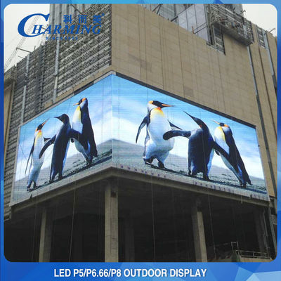 Outdoor P5 P8 LED Video Wall Display 3840Hz Magnesium Alloy