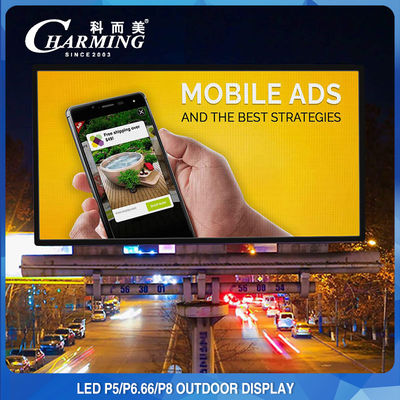 AC 110/220V Outdoor LED Video Wall Display 8K Aluminum Alloy