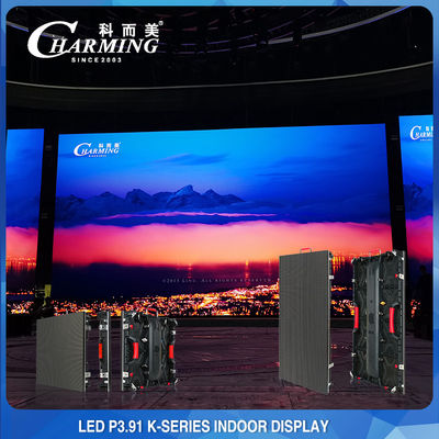 Practical Rental Indoor Fixed LED Display P3.91 With Rubber Handle