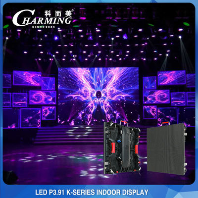 CE 500x1000mm Rental LED Display 3840hz P3.91 256x128 For Rent