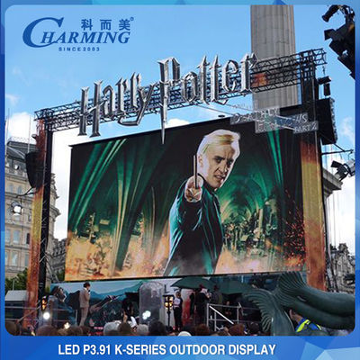 P3.91 Outdoor LED Video Wall Display Novastar System For Stage Rental