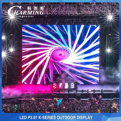 Outdoor stage led wall P3.91 Rental Led Display 4K high brightness