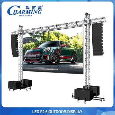 256x128 Stage Events LED Video Wall Display Anti Collision P2.6 P3.91 P4.81