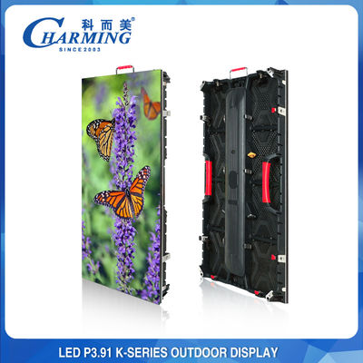 K Series P3.91 LED Display Indoor Outdoor 500x1000mm Waterproof For Advertising