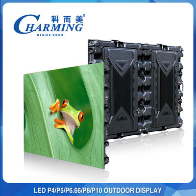 4K Waterproof P8 Outdoor LED Video Wall , Fixed LED Billboard Display