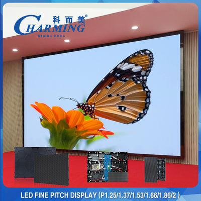 64x48CM Indoor Fixed LED Display P1.5 / P1.8 / P2 / P2.5 4K Refresh Ultra Thin