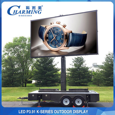 P3.91 K Series LED Outdoor Screen Ultra Wide Viewing Angle Lamp Beads Design LED Display