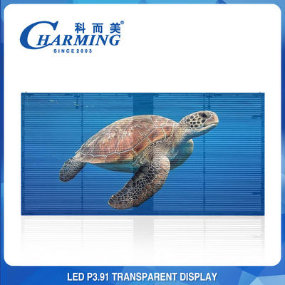 High Brighness RGB P3.91 Indoor LED Screen Outdoor Lightweight Transparent