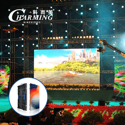 Outdoor Fixed Installation P5 P8 LED Video Wall Display 3840Hz Magnesium Alloy
