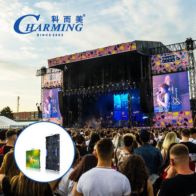 P3.91 Rental LED Cabinet Front Protection For Outdoor Or Indoor Events