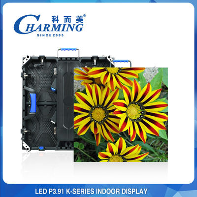 P3.91 Indoor Flexible LED Screen High Refresh 4k Aluminum Alloy Cabinet