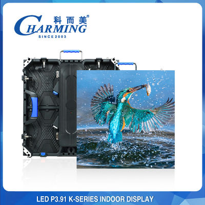 P3.91 Indoor Flexible LED Screen High Refresh 4k Aluminum Alloy Cabinet