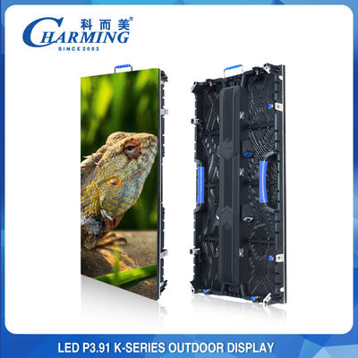 P3.91 Rental Indoor Full Color Giant LED Video Wall Display 500x1000mm