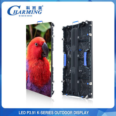 Back Service P3.91 Outdoor LED Screen Wall Rental For Concert Background