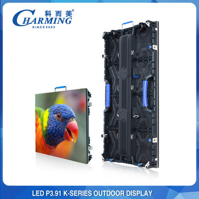 4500CD/M2 P3.91 LED Screen , Outdoor 4k Rental LED Display K Series 500x1000mm