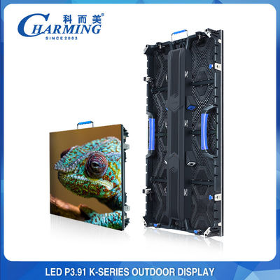 P3.91 K Series LED Outdoor Screen Ultra Wide Viewing Angle Lamp Beads Design LED Display