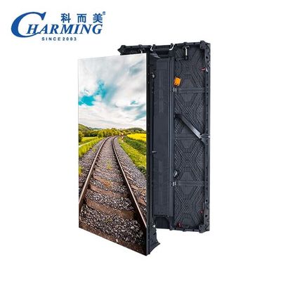 P3.91 Outdoor Led Screens Wall Ground Support Stand Back Frame 16 Bit