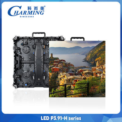 P3.91 Outdoor LED Panel Video Wall Display With Aluminum Alloy Cabinet