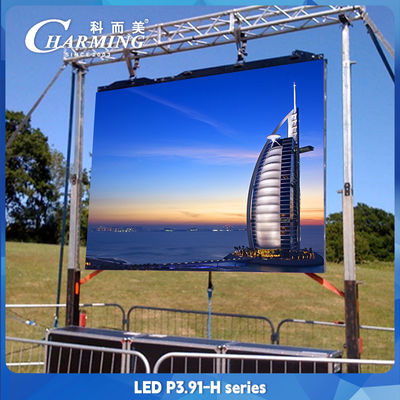 H Series P3.91 Rental LED Display 500*1000mm IP65 Digital