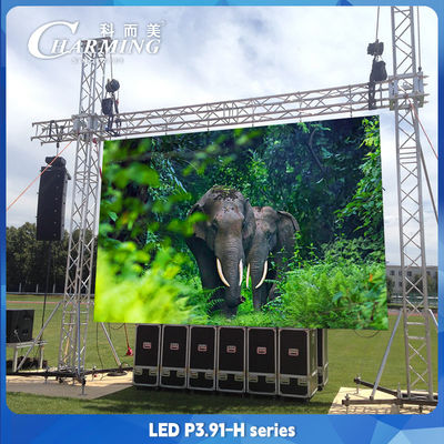 P3.91 Front Protect Magnesium Alloy Rental LED Screen For Stage Background