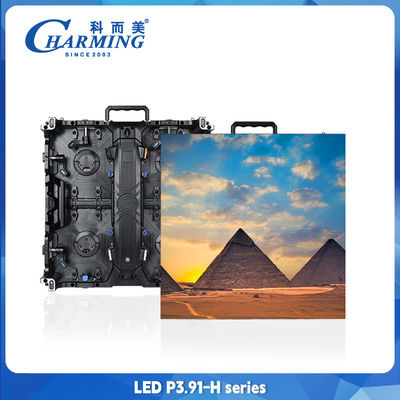 IP65 P3.91 Outdoor Led Display Large Screen Front Protect For Rental