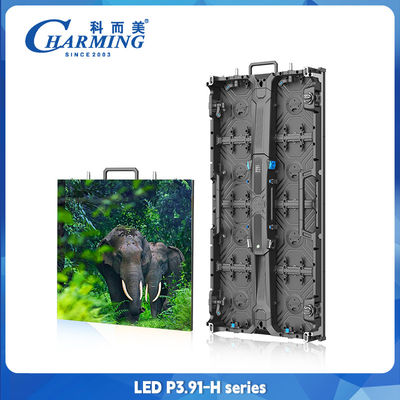 3.91 mm Outdoor LED Video Wall Display Wide Viewing Angle 4k Refresh Rate
