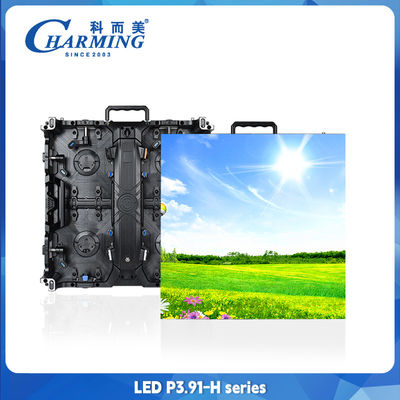 P3.91 Advertising H Series LED Video Wall Display 3840Hz Three Proof