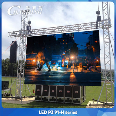 Outdoor P3.91 Advertising LED Display Screen High Brightness 4k Led Wall