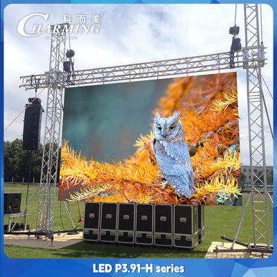 Outdoor P3.91 Advertising LED Display Screen High Brightness 4k Led Wall