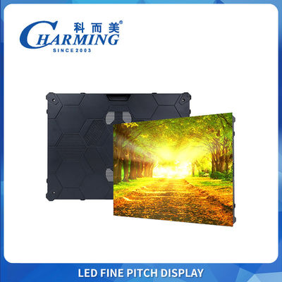 Fine Pitch Magnetic Indoor Full Color LED Video Wall Display Screen Fixed Installation