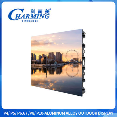 Fixed Led Wall 5500 Nits IP65 Outdoor LED Display With Crystal-Clear Resolution For Stadiums & Arenas