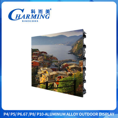 P4 Led Screen IP65 Waterproof Level Full Color Led Cabinet Use For Outdoor Advertising Signs