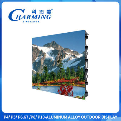 SMD2525 Screen Led Outdoor 3D Led Screen P4 Videoes P6 P8 Outdoor Led Display Screen With 5500 High Brightness