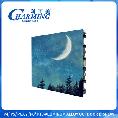 Cost-Effective Magnesium Outdoor LED Display with IP65 weatherproofing for highway signage and large-scale events