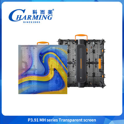 Transparent Flexible Led Display P3.91MH Series Transparent Screen Ultra-thin Waterproof Transparent Screen
