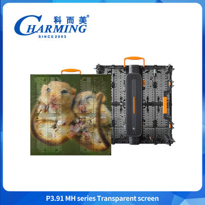 P3.91 rental display video wall lucency wind-control function outdoor IP65