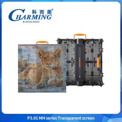 LED Screen P3.91 Commercial Advertising  Display Outdoor Transparent Led Display Screen