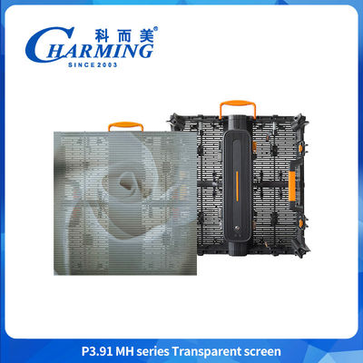 500*1000mm 1000*1000mm Outdoor Transparent LED Display Advertising LED Transparent Screens