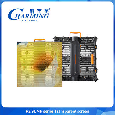 Outdoor IP65 P3.91 Transparent Glass 3D Led Display Video Wall Display