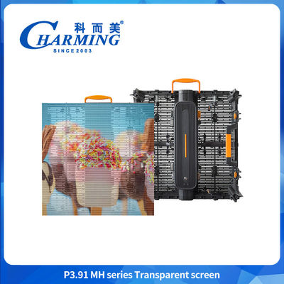 High Transparency P3.91 LED Video Wall Vivid Effect Transparent LED Display Outdoor Screen For Window Glass Ads