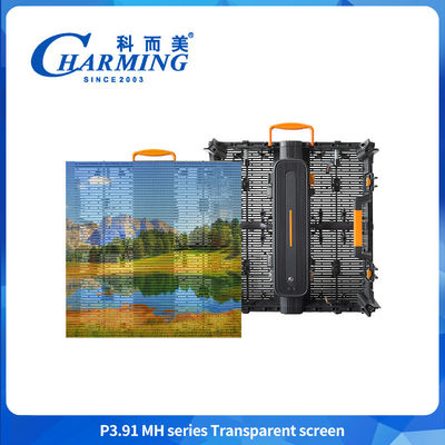 Transparent Screen wall P3.91 high quality 3840hz refresh IP65 waterproof