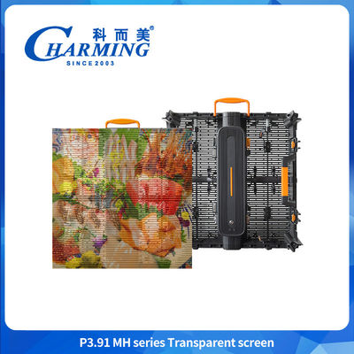 Transparent Screen wall P3.91 high quality 3840hz refresh IP65 waterproof