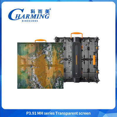 SMD 1921 Transparent LED Video Wall Transparent Led Display Board 140° Viewing Angle LED Screen