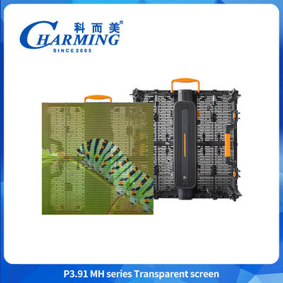 SMD 1921 Transparent LED Video Wall Transparent Led Display Board 140° Viewing Angle LED Screen