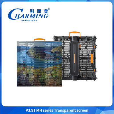 Lightweight P7.8 Outdoor Glass Wall LED Video Screen For Outdoor Advertising