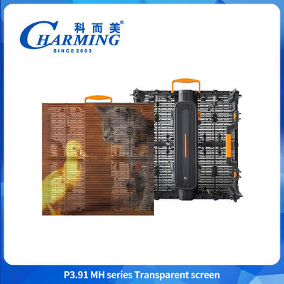 High Brightness Transparent LED Screen Display IP65 Waterproof LED Transparent Video Wall