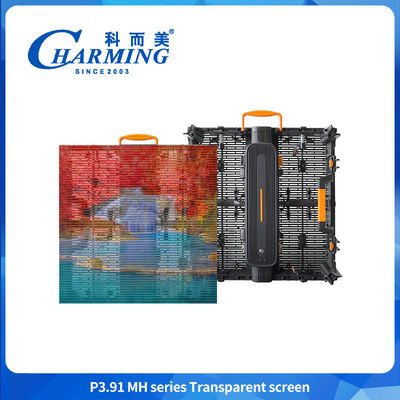 P3.91 Waterproof IP65 Led Video Wall Screen Shopping Mall  Windproof Bendable Led Display