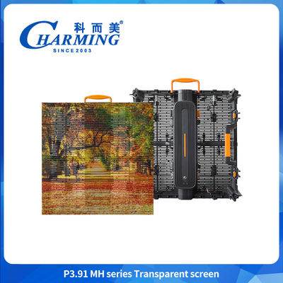 P3.91 Waterproof IP65 Led Video Wall Screen Shopping Mall  Windproof Bendable Led Display