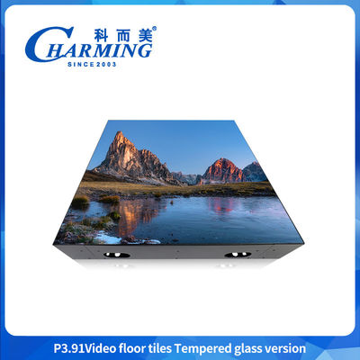 Led Display P3.91 Indoor Led Panel for Advertising GOB+Glass Surface HD Floor Screen Dance
